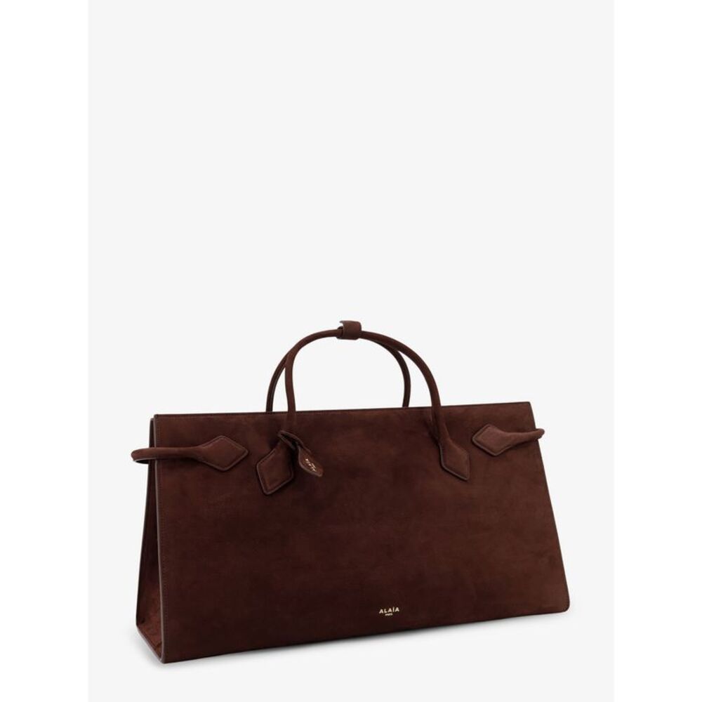 Alaia Women Suede Hand Tote Bag - Picture 5 of 5